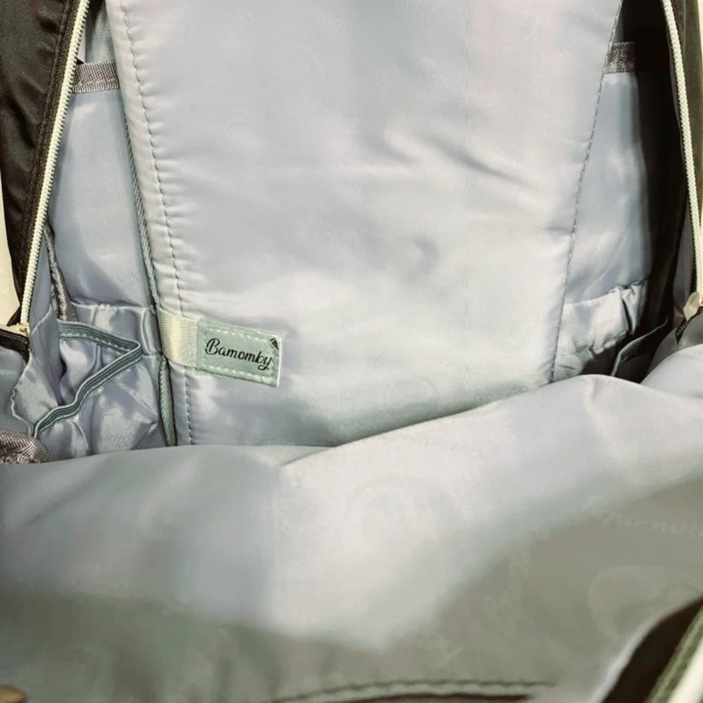 NWT Diaper Bag Backpack Black and Gold